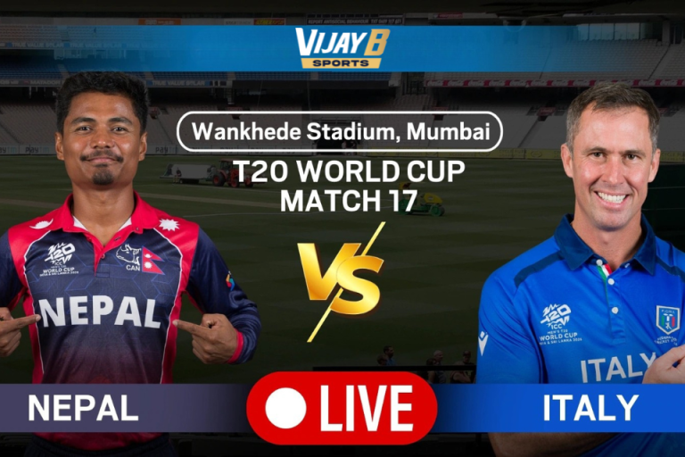Italy Beat Nepal by 10 Wickets